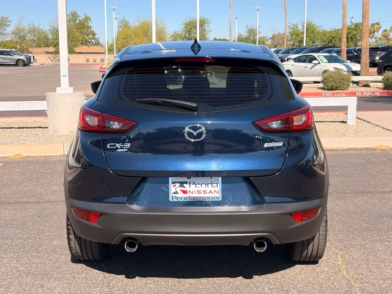 Used 2018 Deep Crystal Blue Mica Mazda Touring image 4