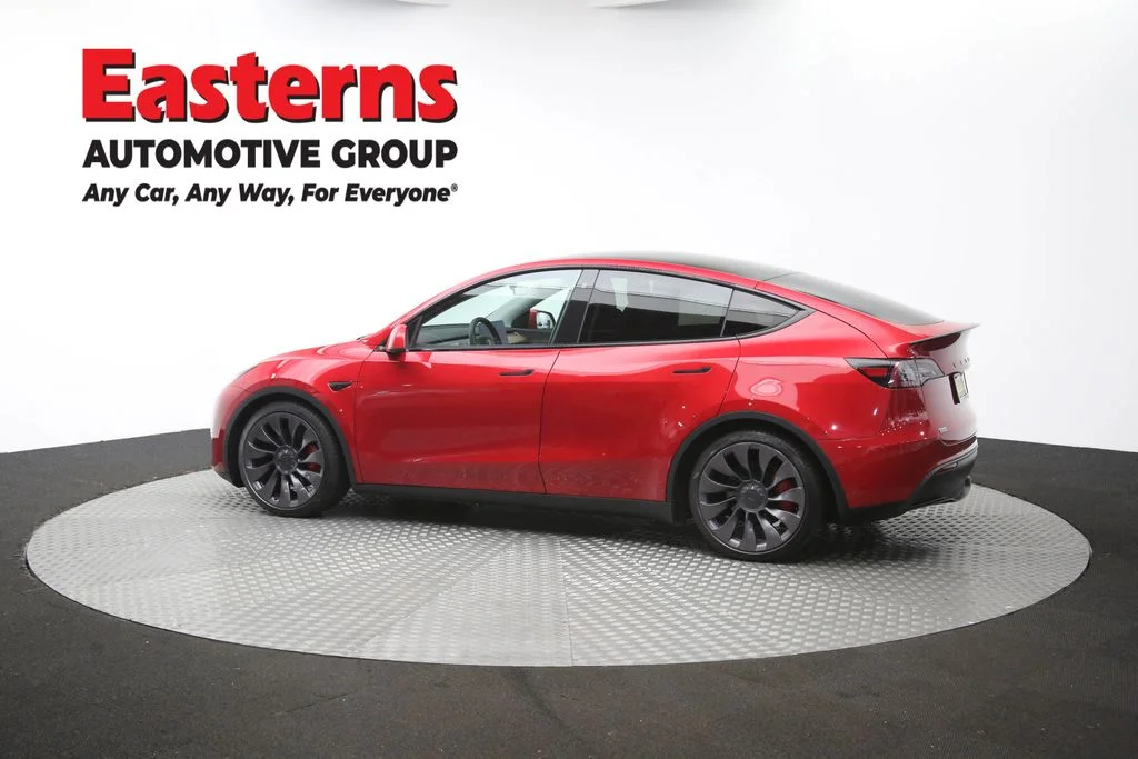 Used 2020 Red Tesla Performance image 57