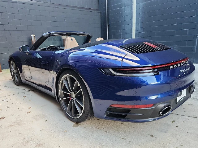 Certified Used 2024 Gentian Blue Metallic   1A Porsche Carrera 4 image 11