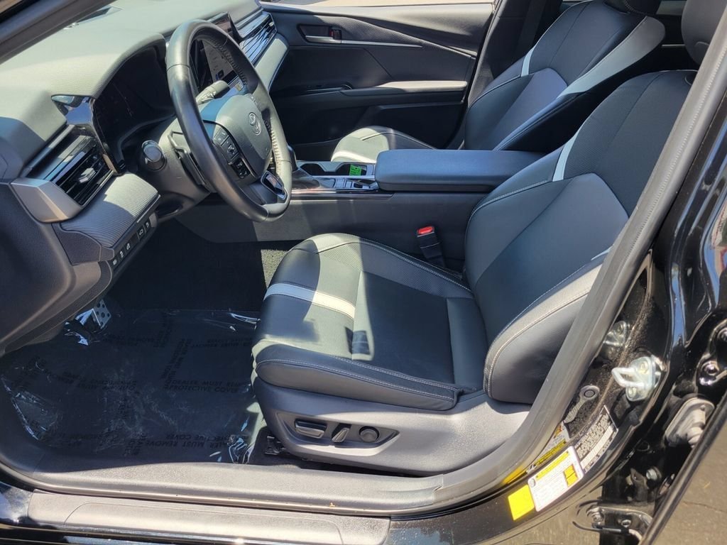 Used 2025 Midnight Black Metallic Toyota SE image 10