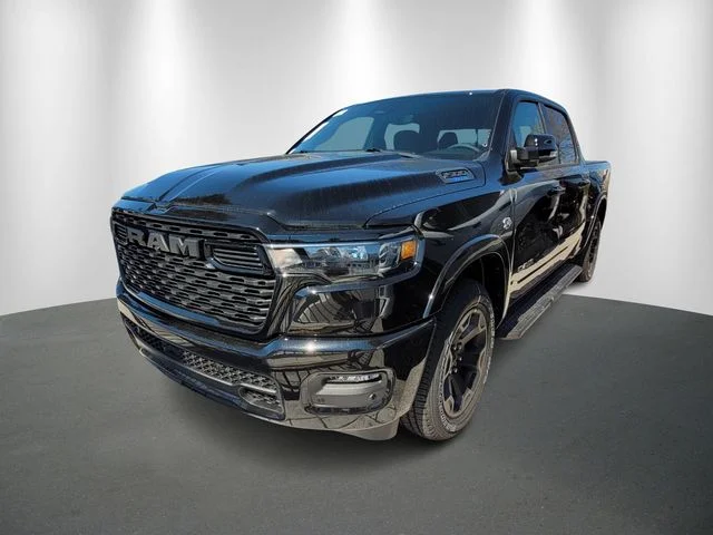 New 2026 Diamond Black Crystal Pearl-Coat Exterior Paint RAM Big Horn/Lone Star image 2