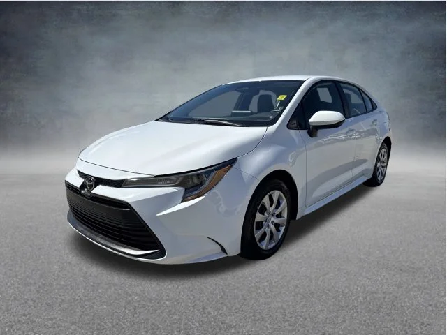 Used 2025 White Toyota LE image 6