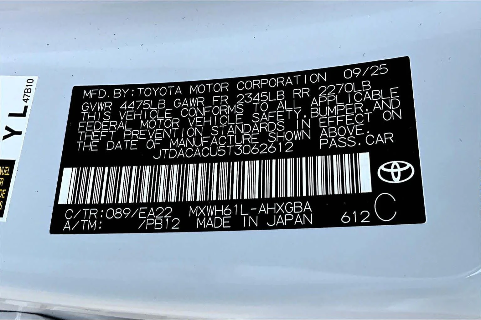 2026 Toyota Prius Plug-in Hybrid XSE - Photo 18