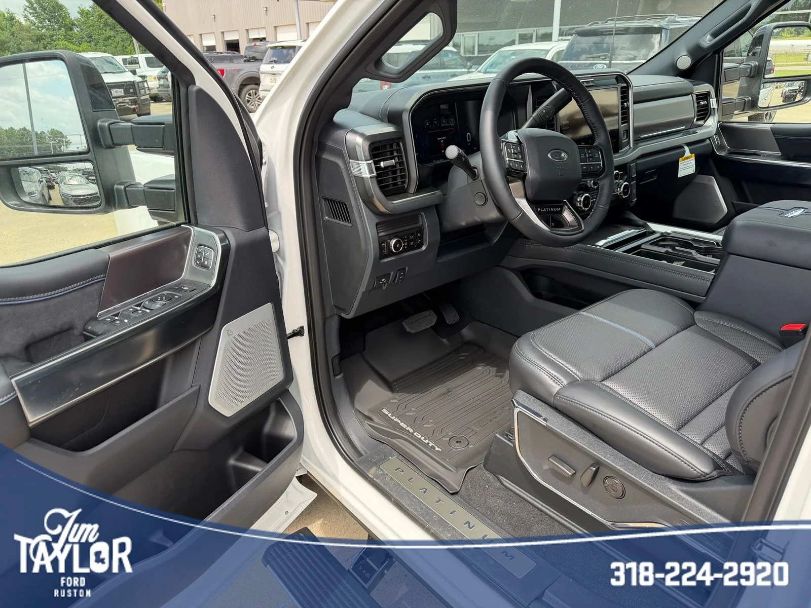 New 2026 Star White Metallic Tri-Coat Ford F-250® Platinum® image 7