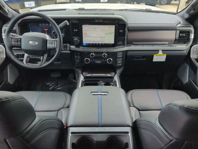 New 2026 Star White Metallic Tri-Coat Ford F-250® Platinum® image 15