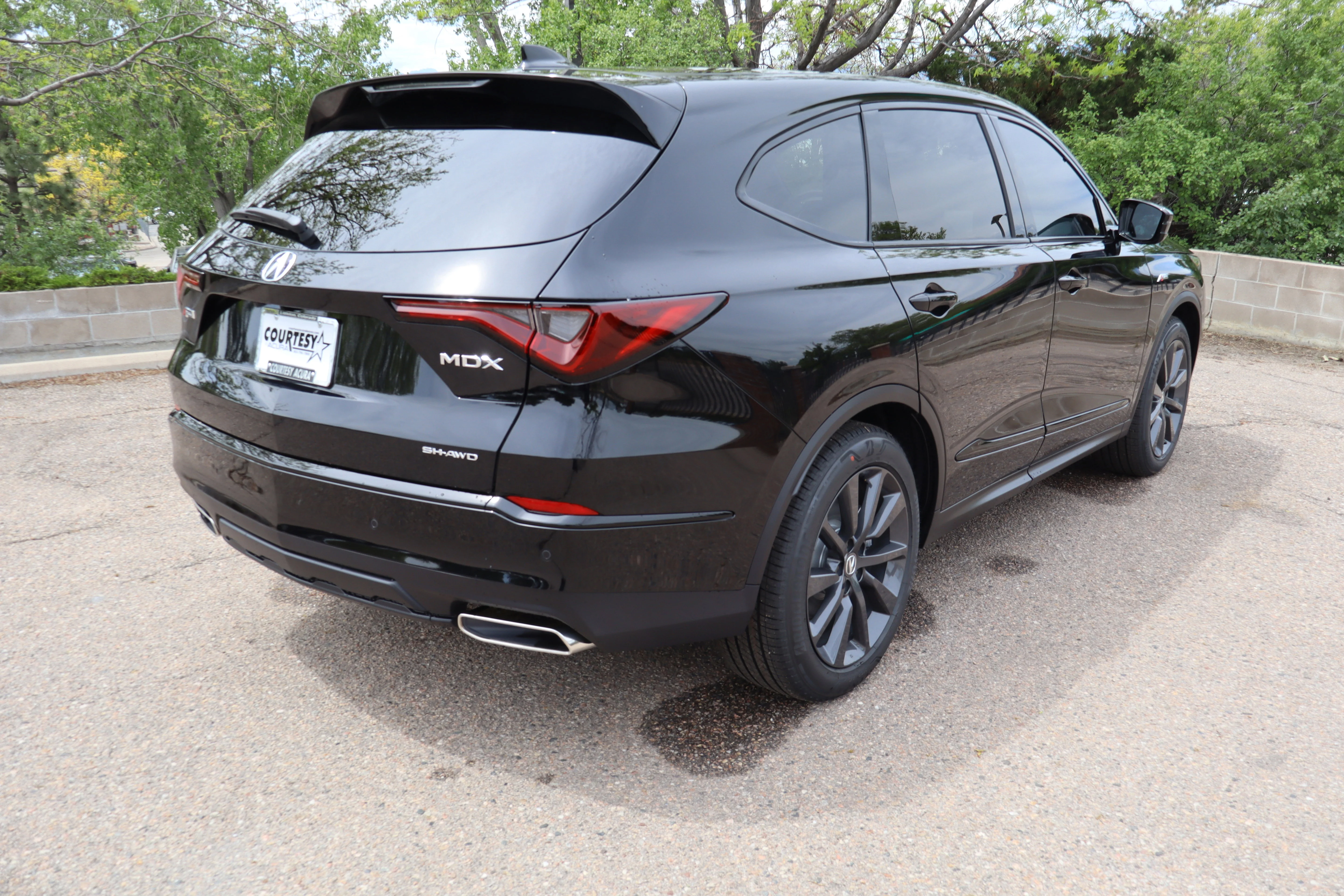 New 2026 Majestic Black Pearl Acura w/A-Spec Package image 7