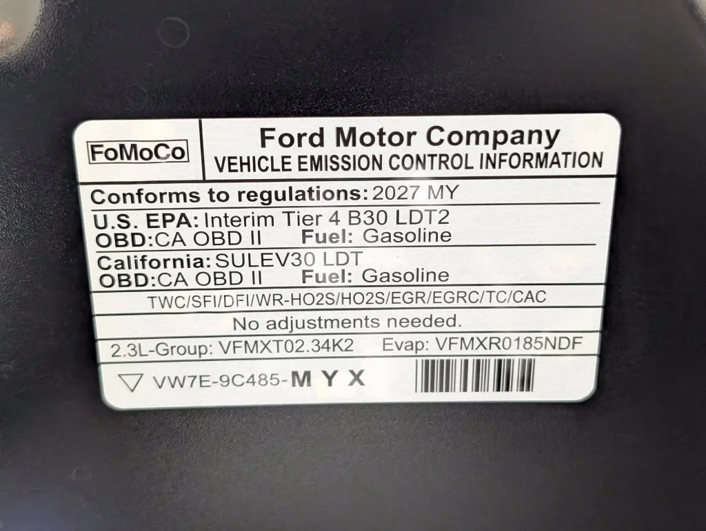 New 2027 Agate Black Metallic Ford Tremor® image 27