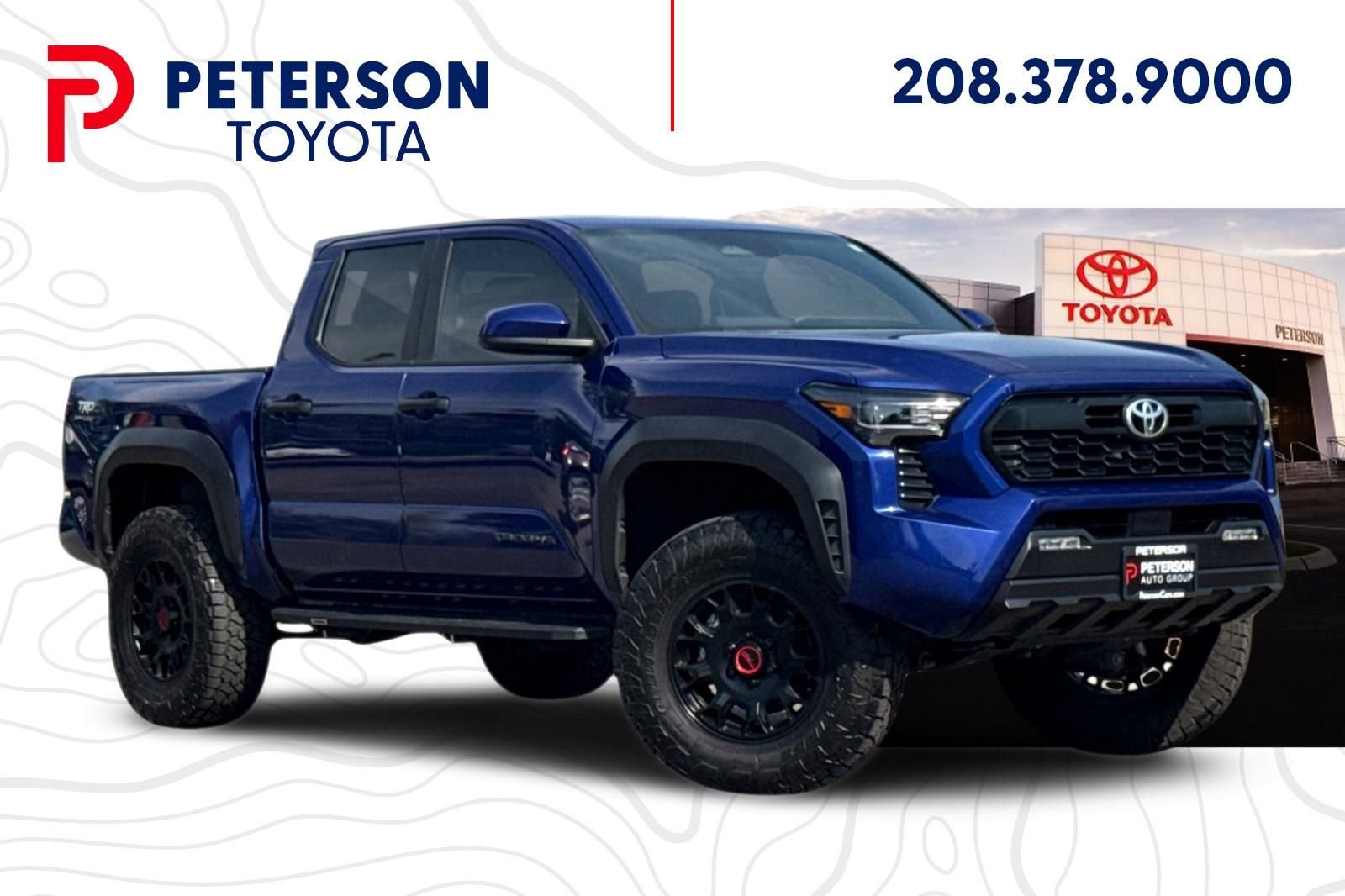 Used 2024 Blue Toyota TRD Off-Road image 1