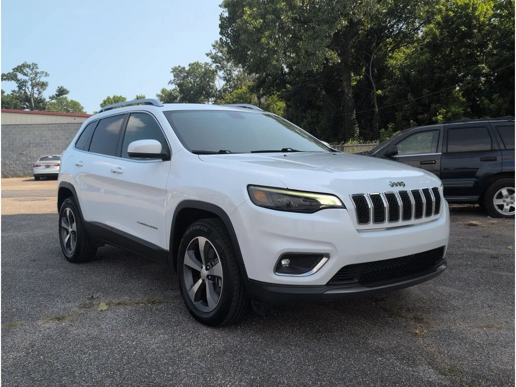 Used 2019 WHITE Jeep 4d SUV 4WD Limited 3.2L image 7