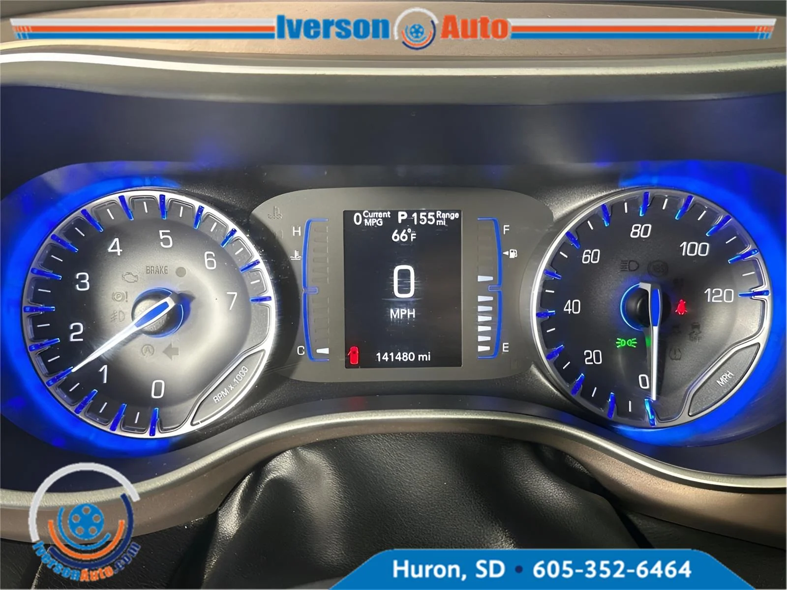 Used 2020 Brilliant Black Crystal Pearlcoat Chrysler LXI image 15