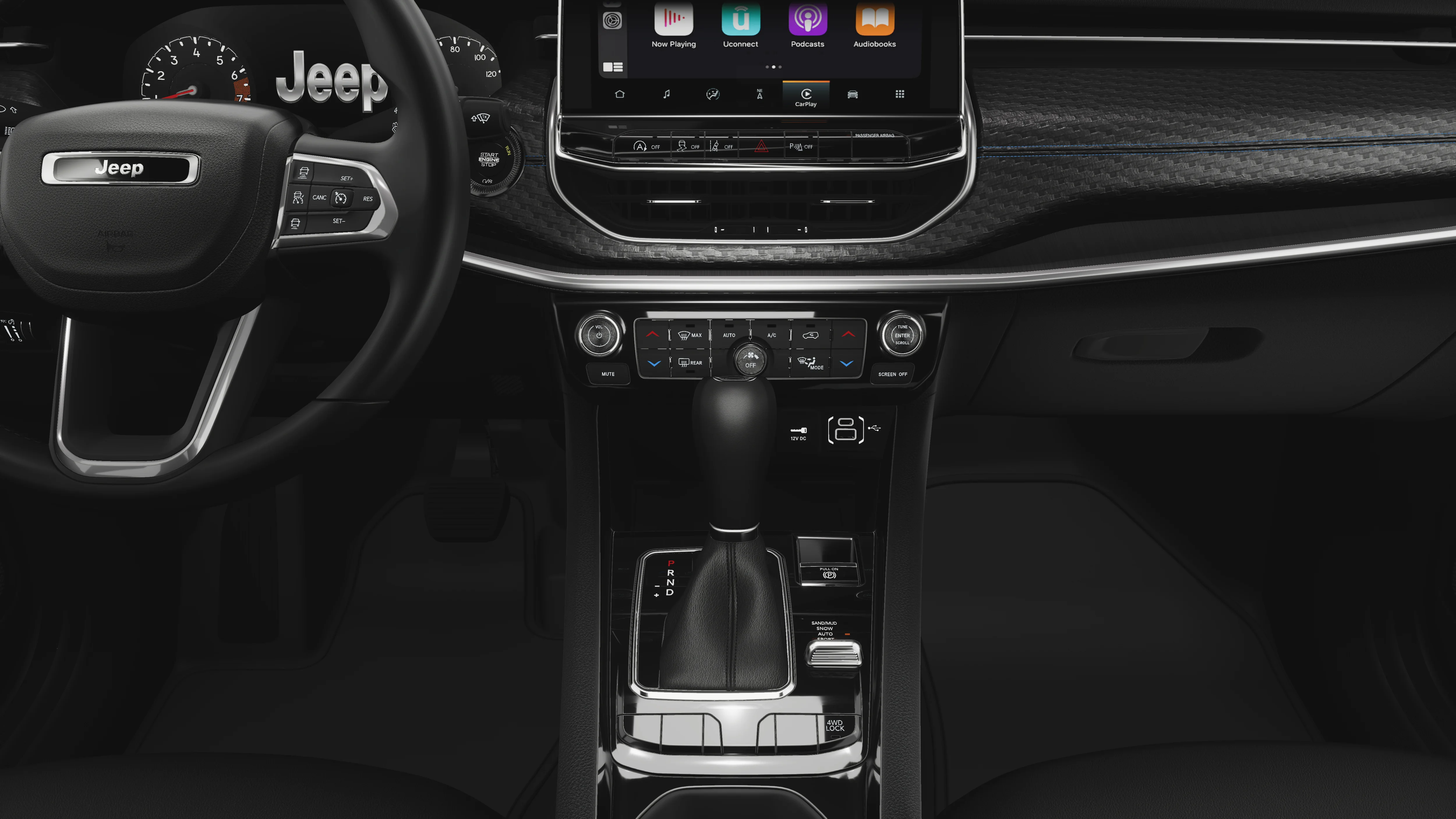 New 2026 Diamond Black Crystal Pearlcoat Jeep Limited image 17