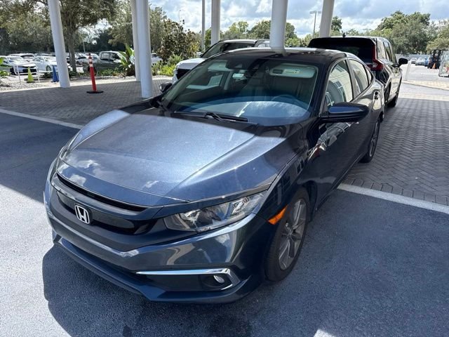 Used 2019 Aegean Blue Metallic Honda EX-L image 3