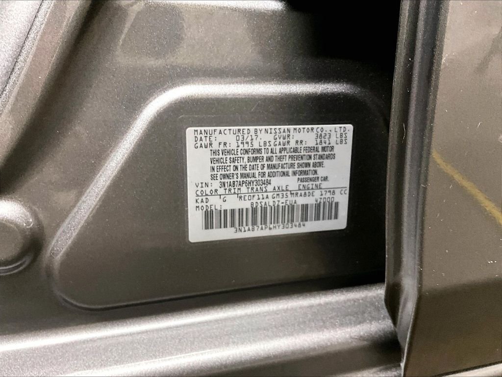 Used 2017 Gray Nissan SV image 35