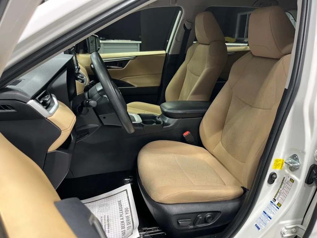 Used 2021 Super White Toyota XLE image 12