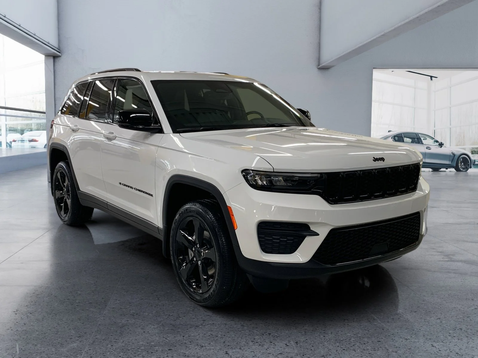 New 2025 Bright White Jeep Altitude image 7