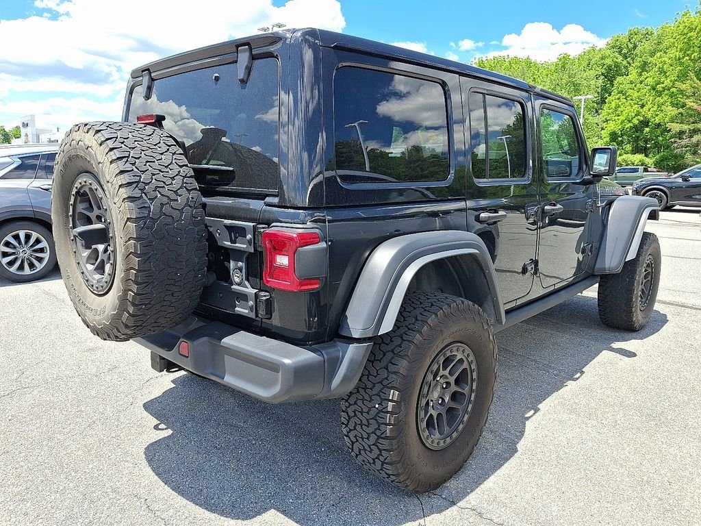 Used 2022 Black Jeep Unlimited High Tide image 7