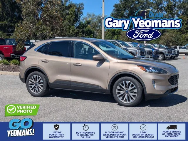 Used 2020 Desert Gold Metallic Ford Titanium image 1