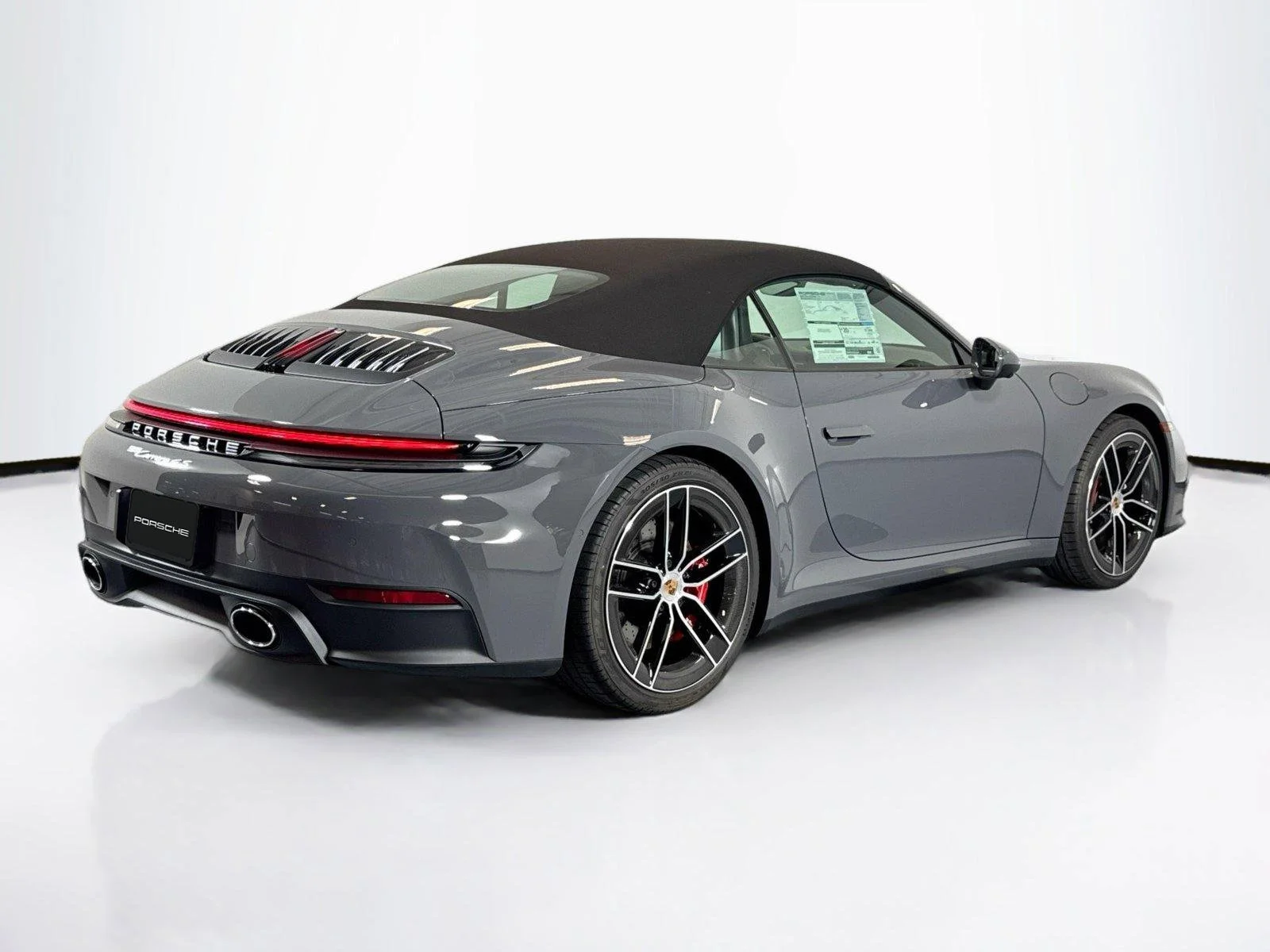 New 2026 Slate Grey Neo Porsche Carrera 4S Cabriolet image 9