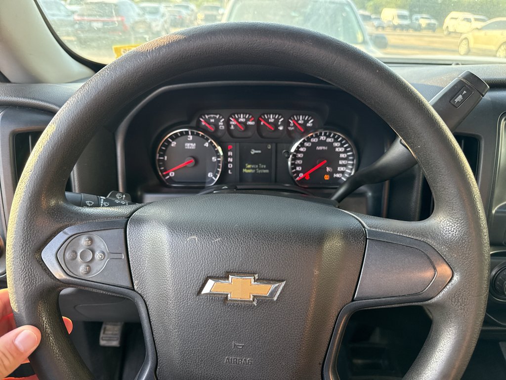 Used 2018 Silver Ice Metallic Chevrolet Work Truck image 14