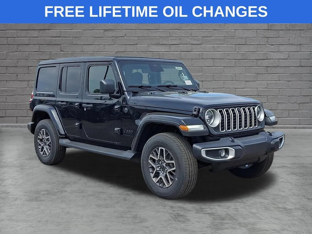 New 2026 Black Clearcoat Jeep Sahara image 1