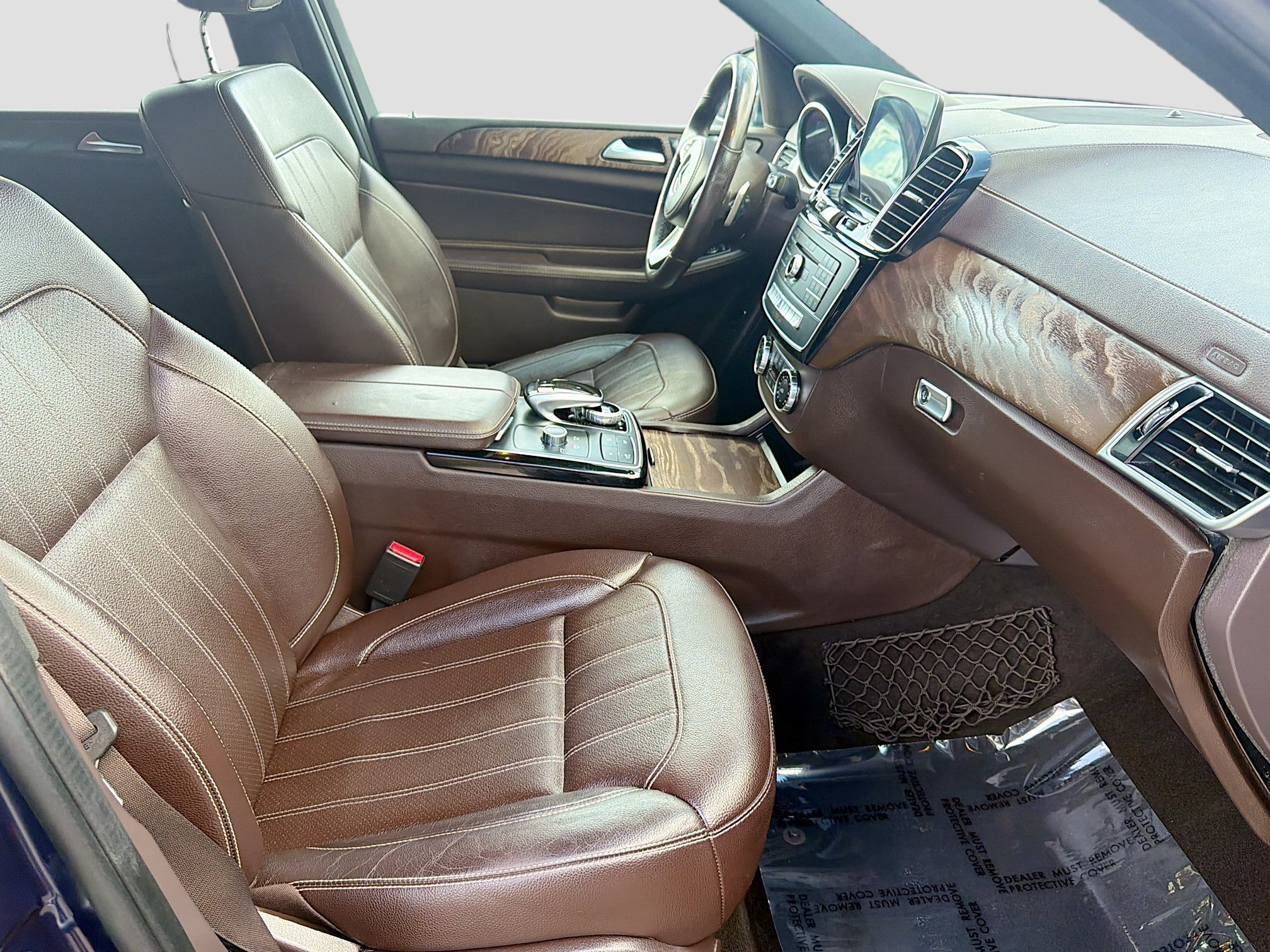 Used 2017 Blue Mercedes-Benz GLS 450 image 29
