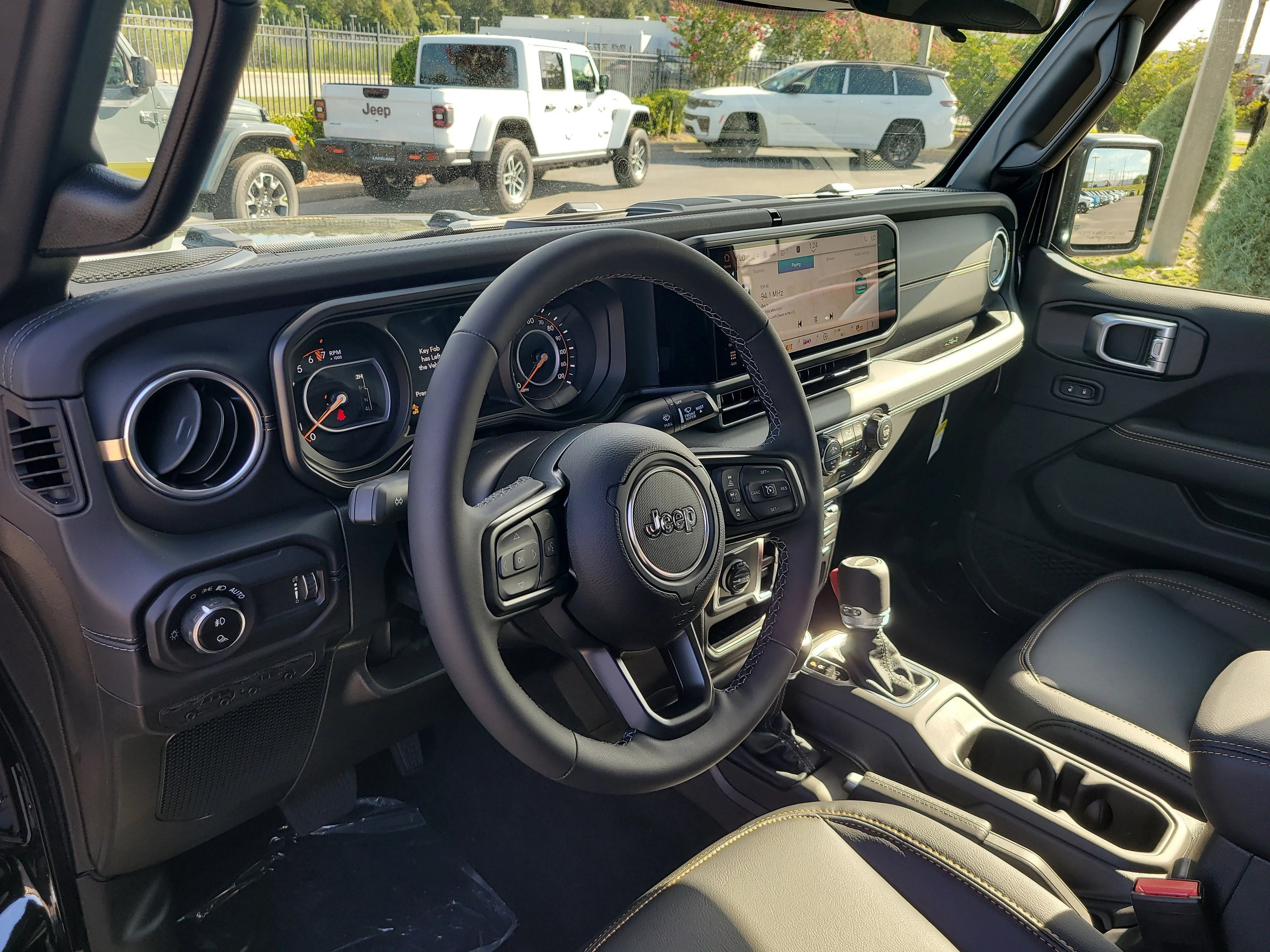 New 2026 Black Clearcoat Jeep Sahara image 14