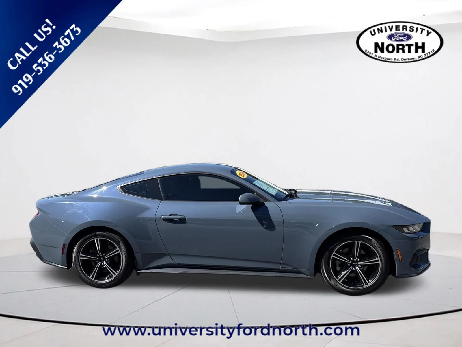 Used 2024 Vapor Blue Metallic Ford EcoBoost image 8
