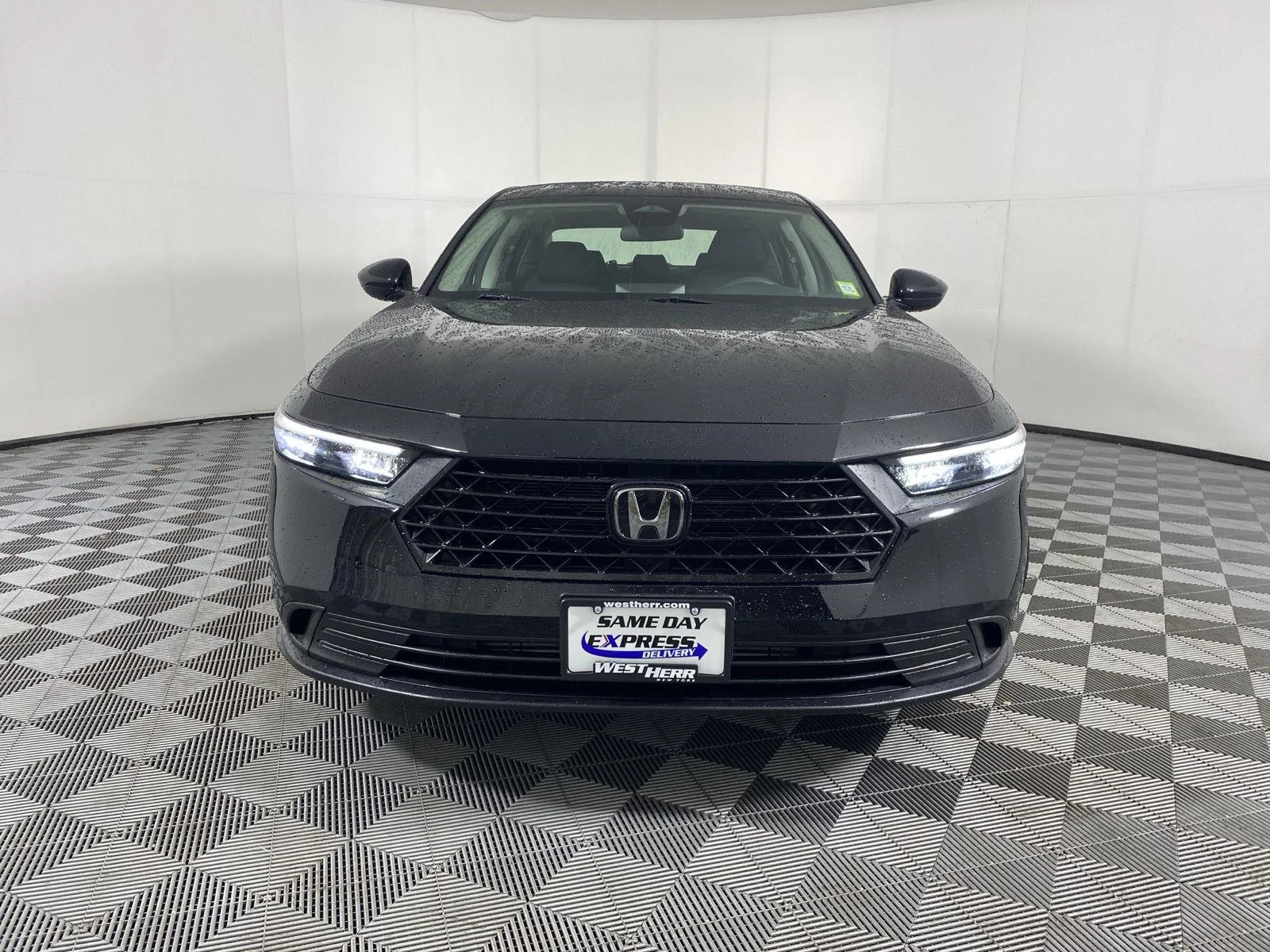 Used 2024 Crystal Black Pearl Honda LX image 2
