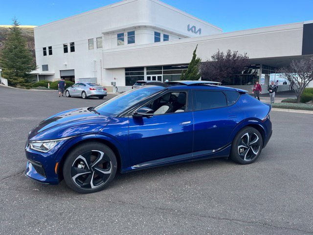 Used 2022 Yacht Blue Kia GT-Line image 1
