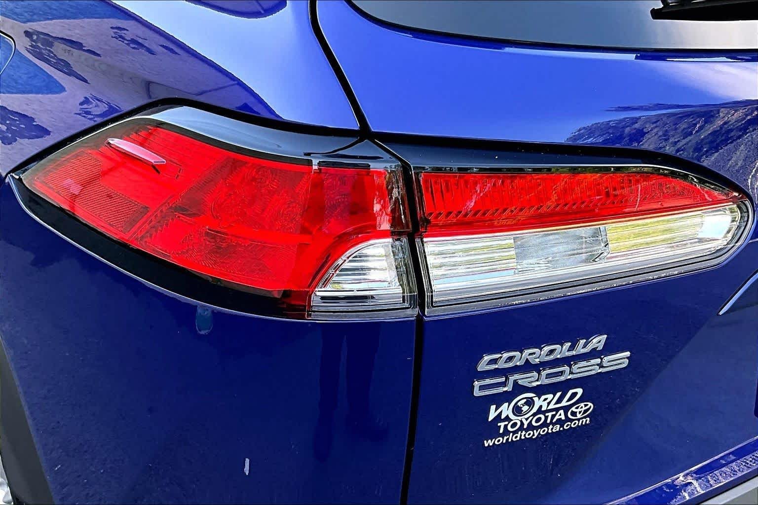 Used 2025 Blue Crush Metallic Toyota LE image 29