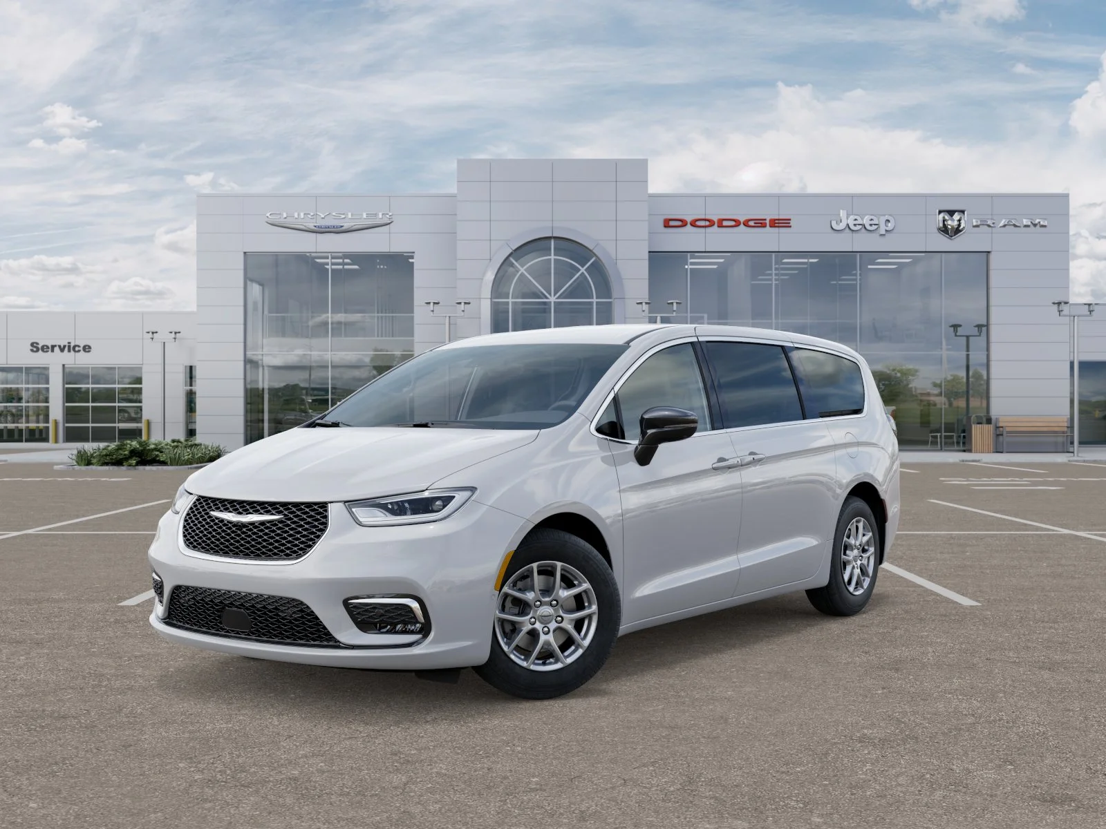 New 2026 Bright White Clear-Coat Exterior Paint Chrysler Select image 33