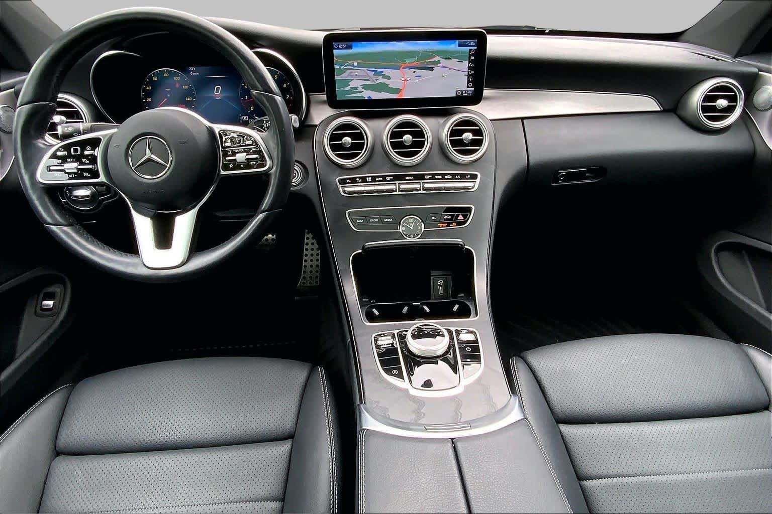 Used 2021 BLACK Mercedes-Benz C 300 image 15