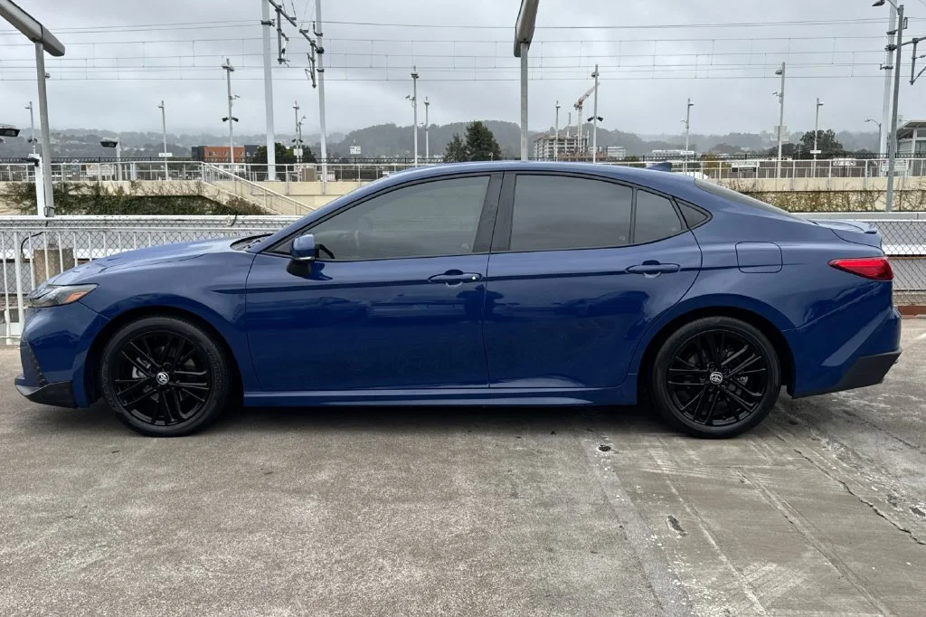 Used 2025 Blue Toyota SE image 7