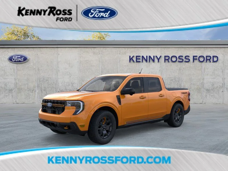 New 2026 Orange Fury Metallic Tri-Coat Ford Tremor® image 1