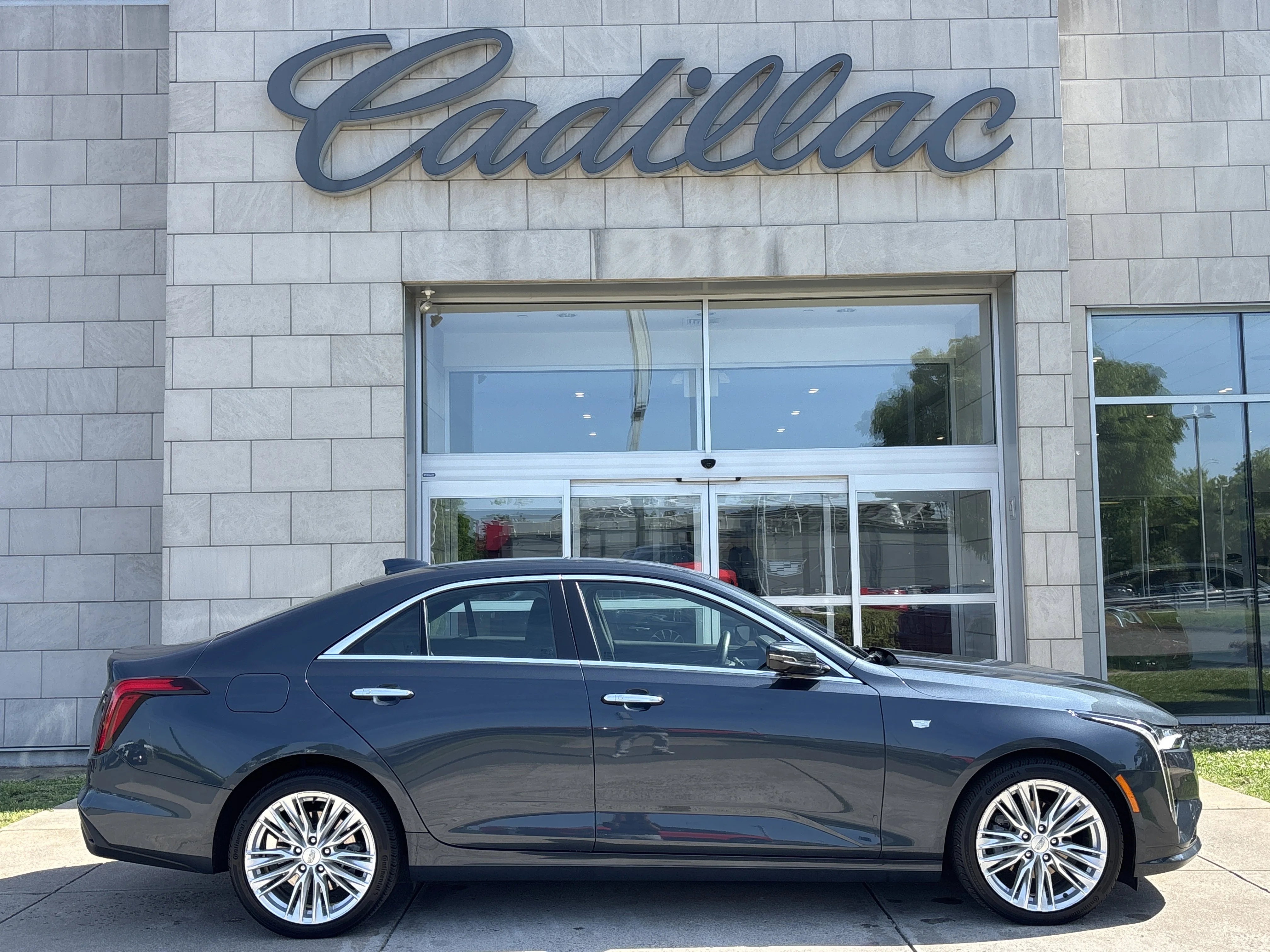 Used 2025 Deep Space Metallic Cadillac Premium Luxury image 3