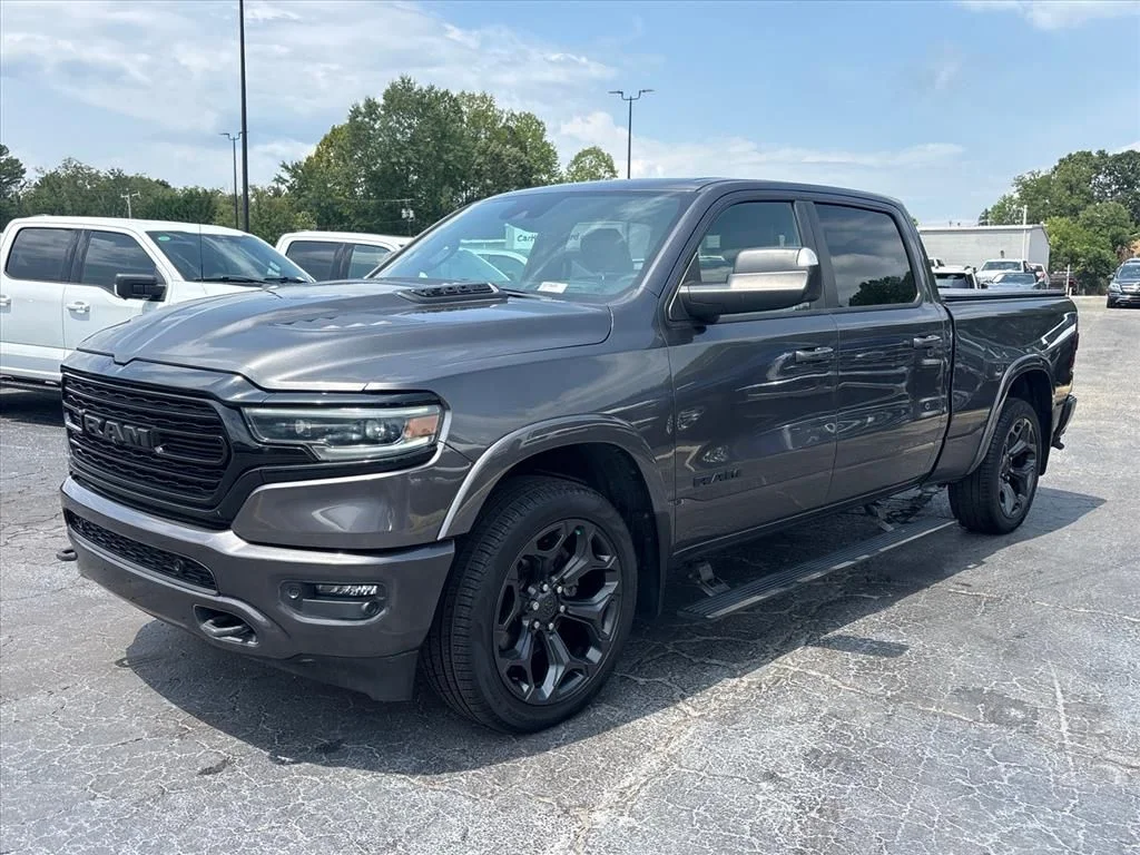 Used 2022 Granite Crystal Clearcoat Metallic Ram Limited image 3