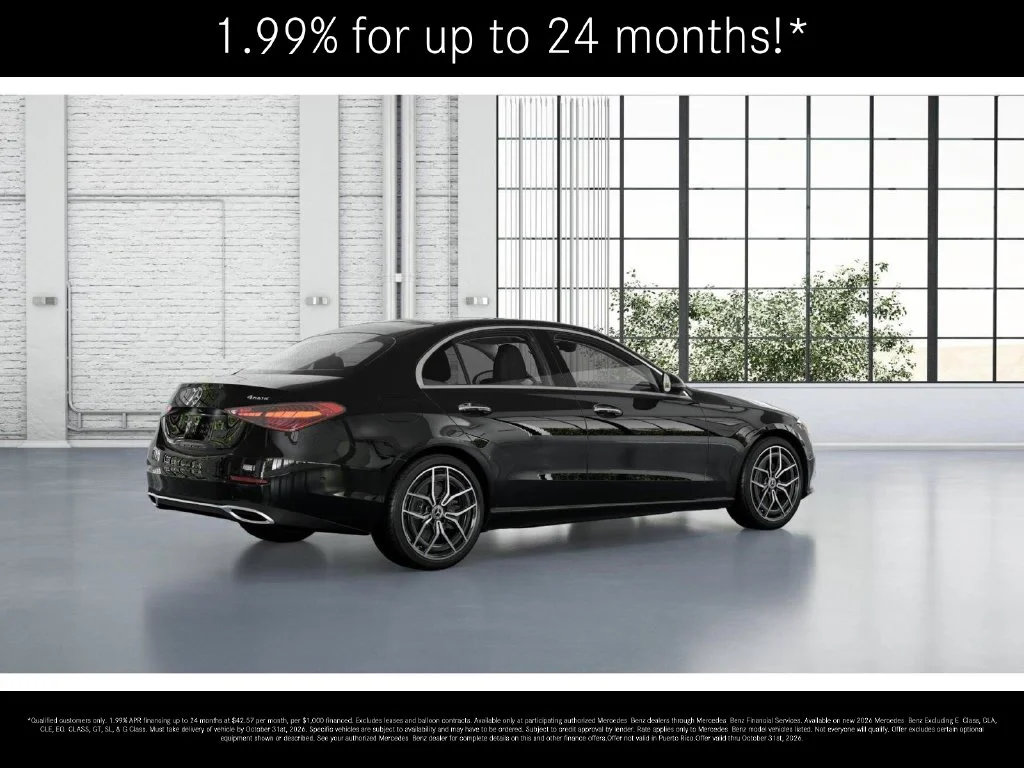 New 2026 Black Mercedes-Benz C 300 image 20