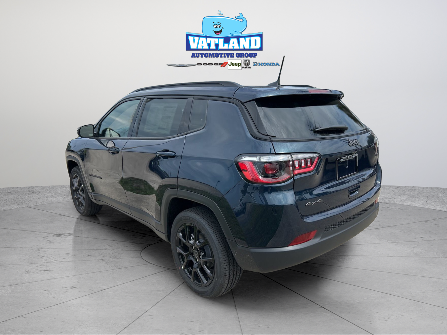 New 2026 Fathom Blue Pearl Coat Jeep Latitude image 3