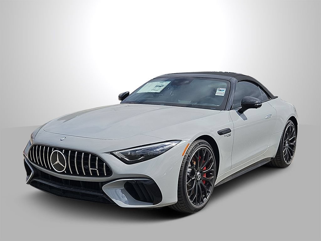New 2025 MANUFAKTUR Alpine Grey Mercedes-Benz AMG® SL 55 Roadster image 39