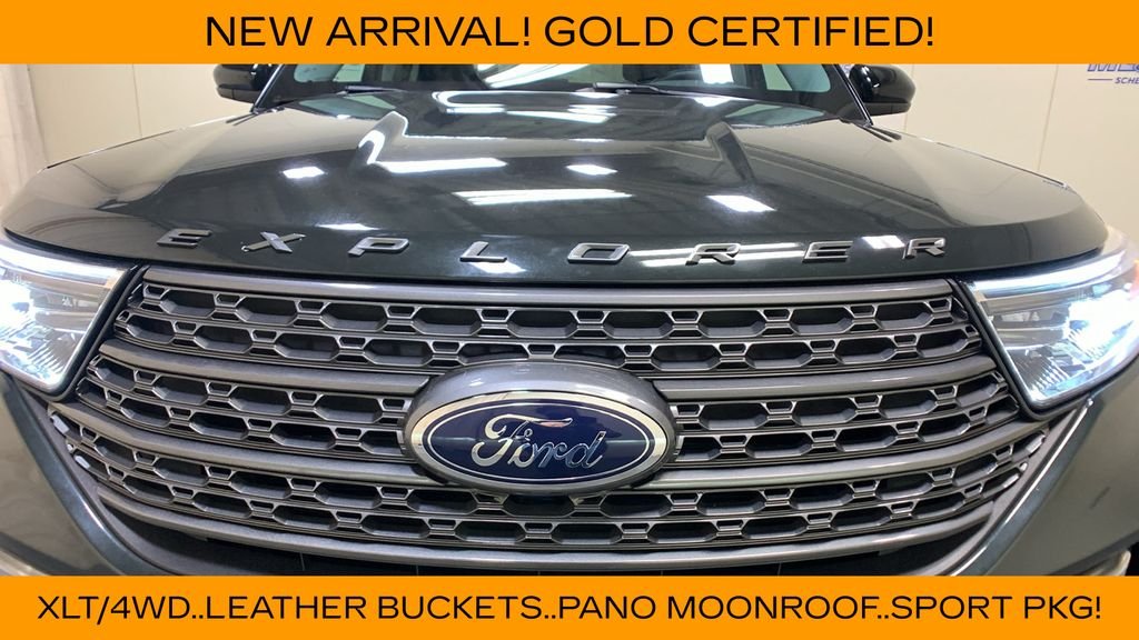 Certified Used 2023 Green Metallic Ford XLT image 51