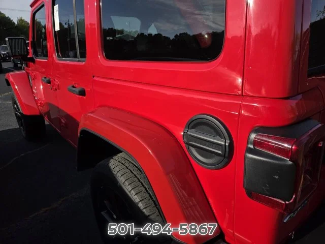 Used 2024 Red Jeep Sahara 4xe image 7