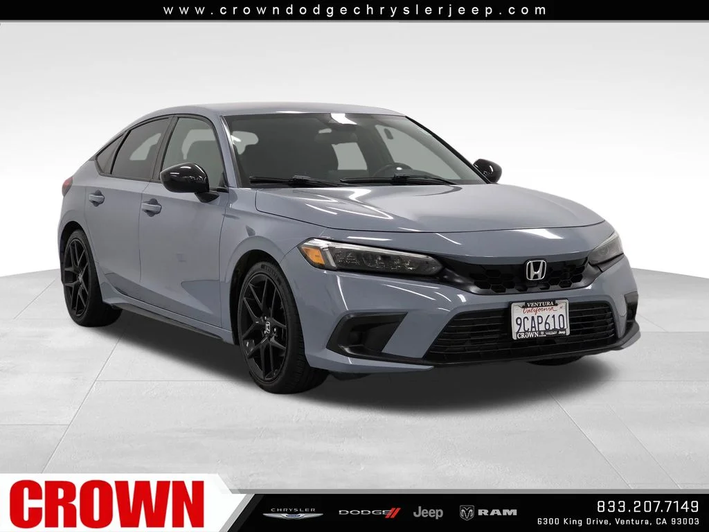 Used 2022 Gray Honda Sport image 1