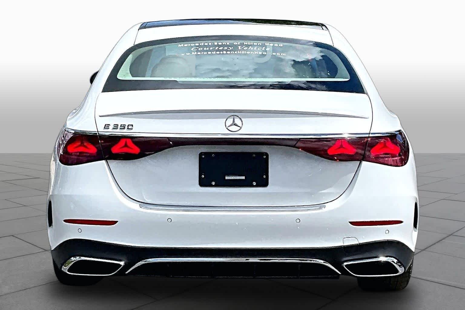 Used 2026 MANUFAKTUR Moonlight White Metallic Mercedes-Benz E 350 image 5