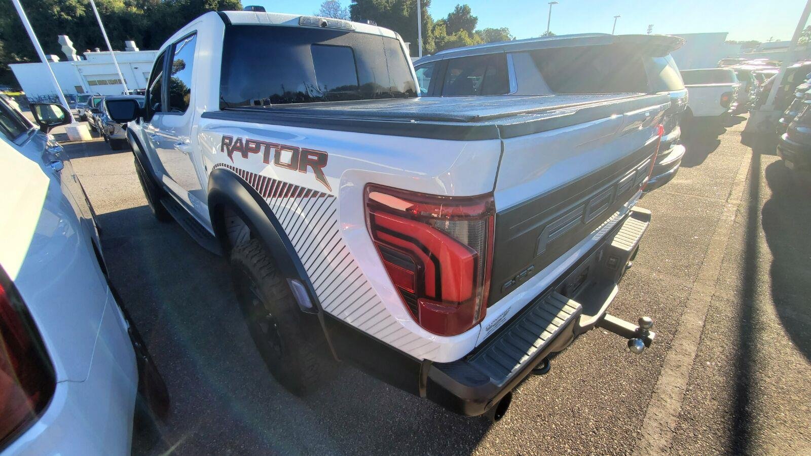 Used 2025 Oxford White Ford Raptor image 8