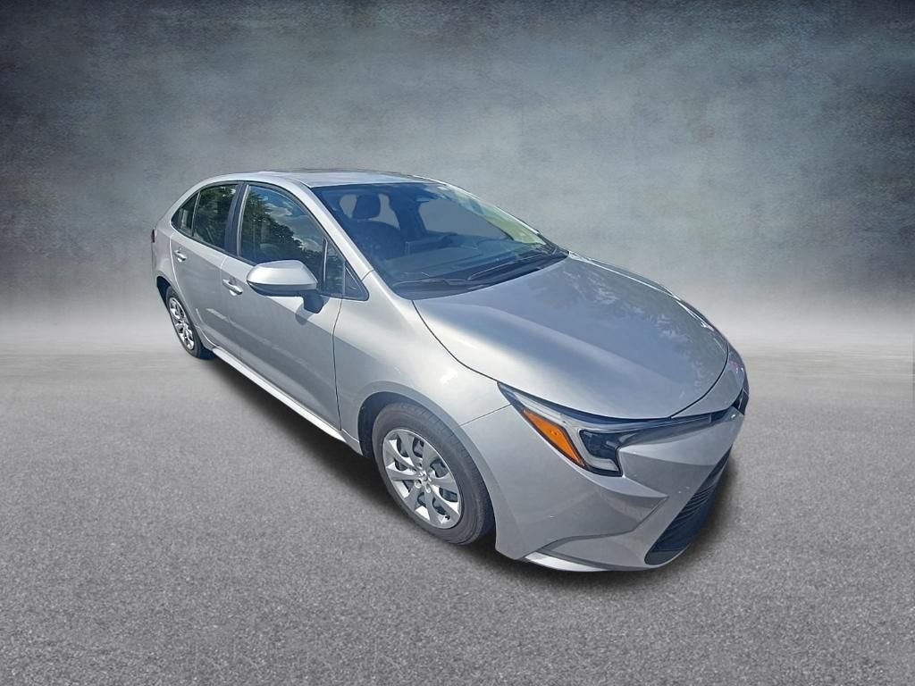 Used 2025 Classic Silver Metallic Toyota LE image 2
