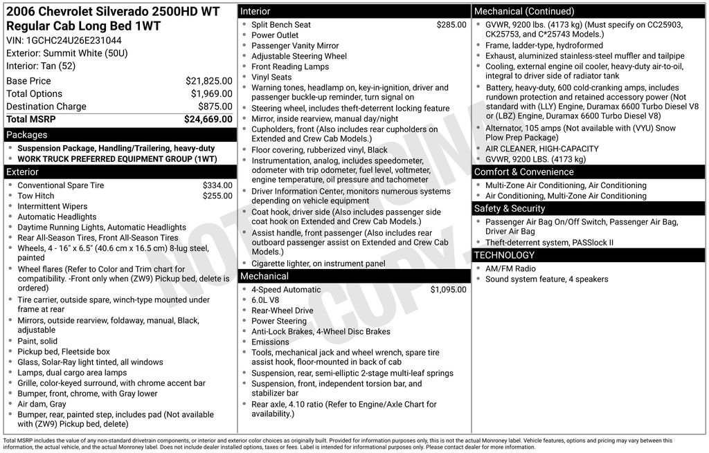 Used 2006 White Chevrolet LS image 14