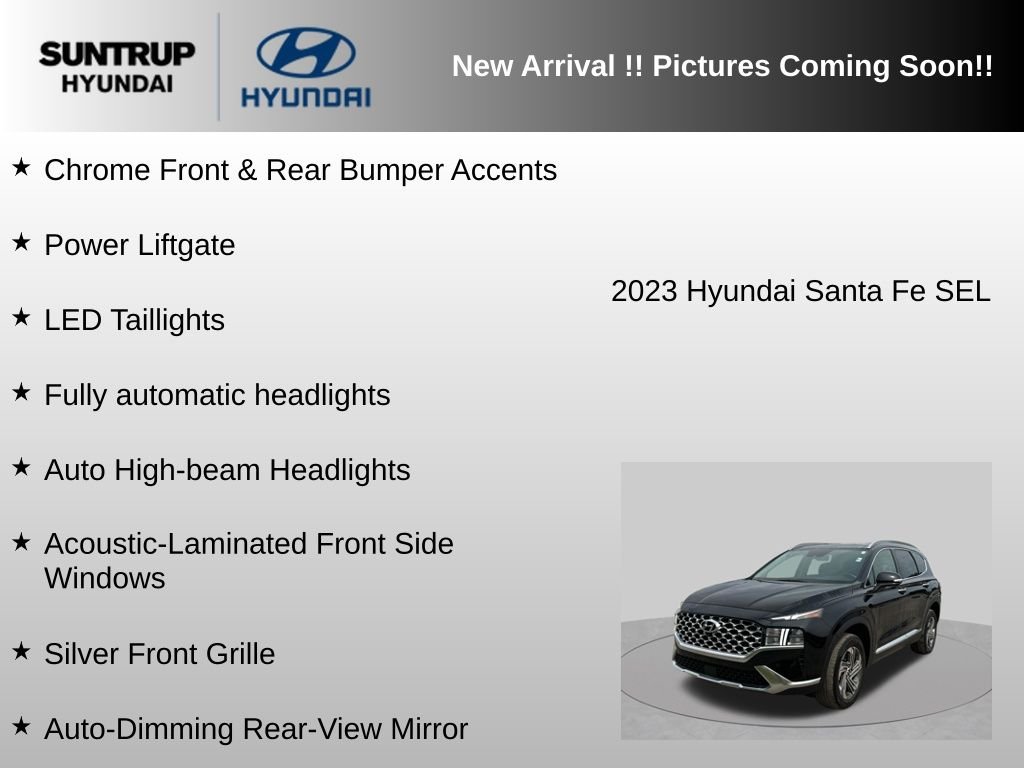 Used 2023 Twilight Black Hyundai SEL image 10