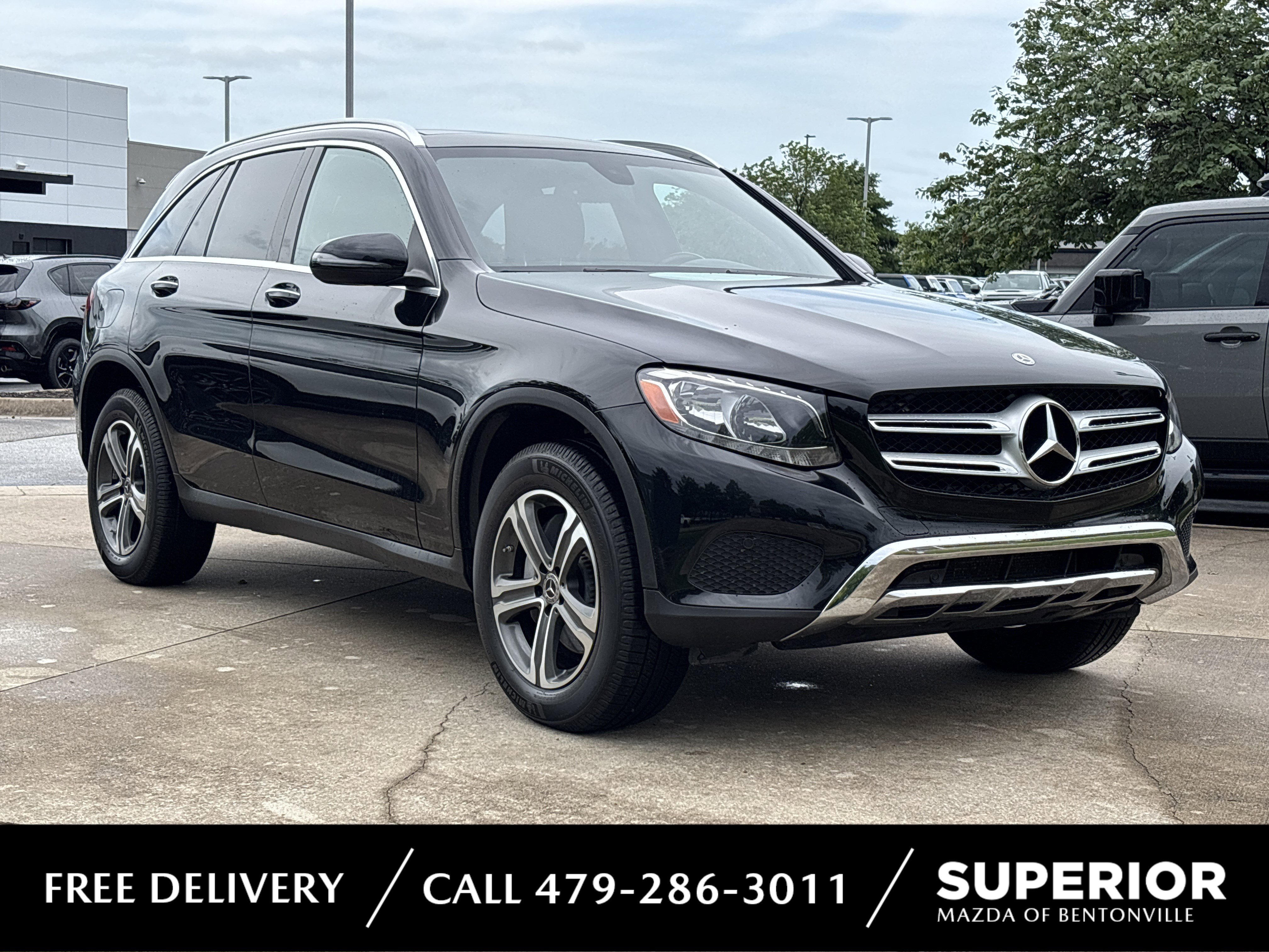 Used 2018 Black Mercedes-Benz GLC 300 4Matic image 1