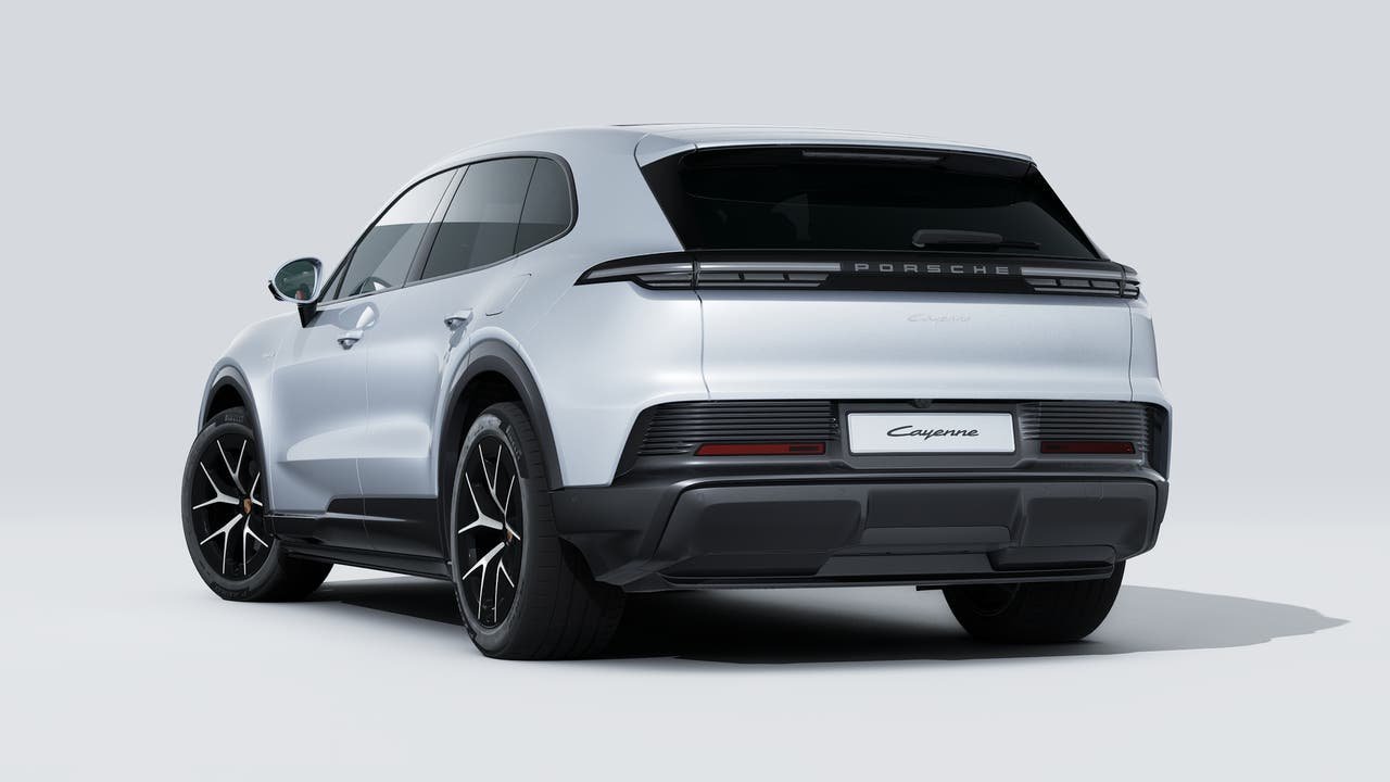 New 2026 Dolomite Silver Metallic Porsche Electric image 3