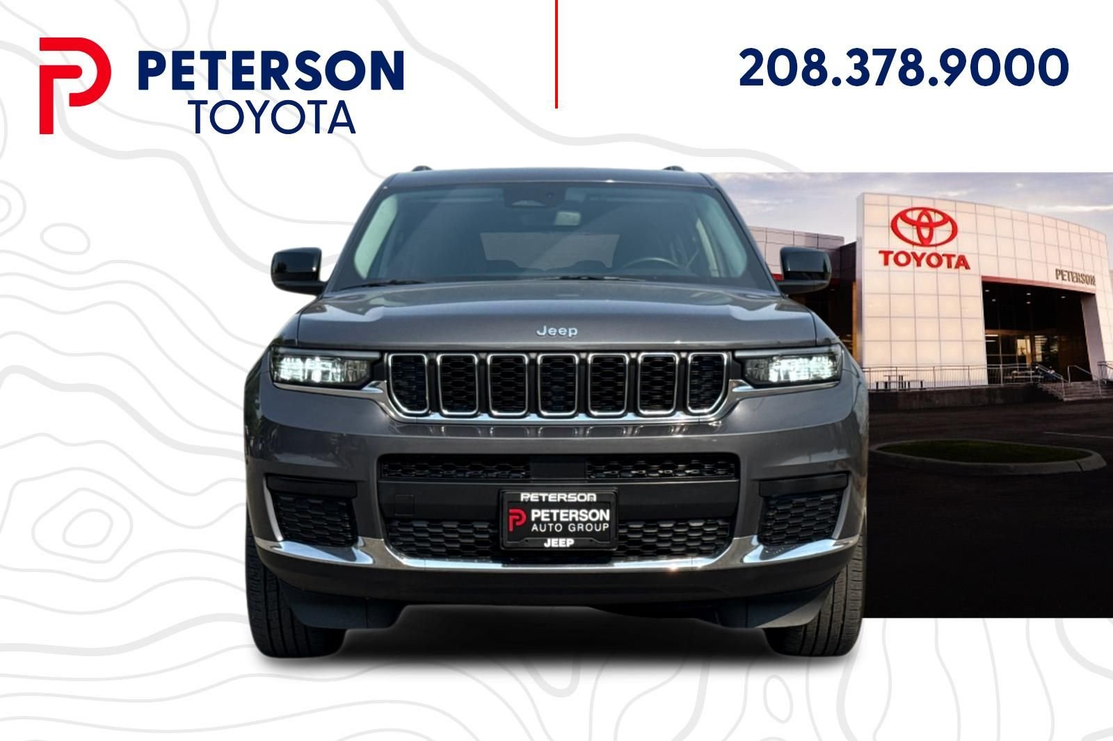 Used 2022 Gray Jeep Laredo image 8